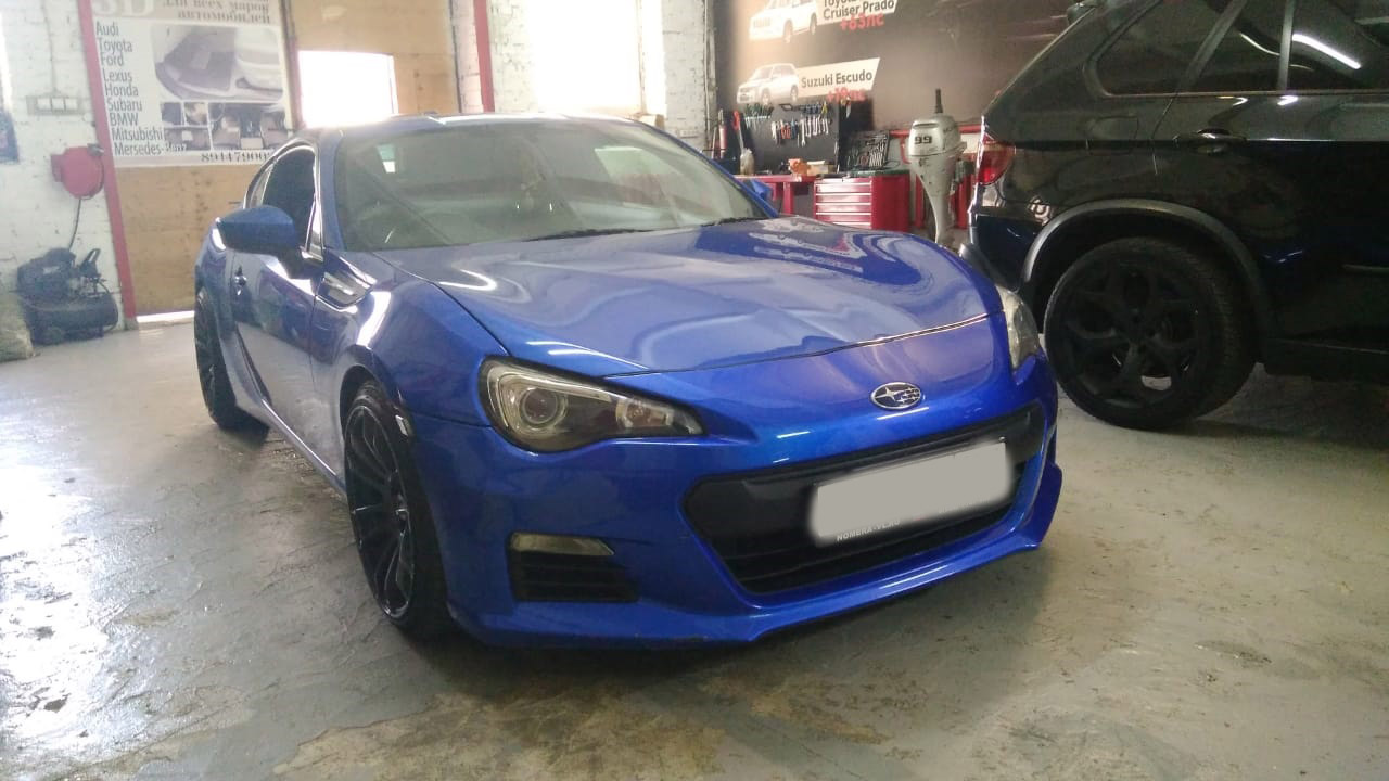 Subaru BRZ чиптюнинг stage1 + снятие лимита скорости